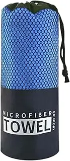 Quick Drying Beach Towel,Quick Dry Microfiber Gym Towel | Super Absorbent, Sandproof Camping Accessories, Workout Gear For Men & Women