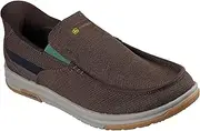 [Skechers] Men's John Deere Mesh Moc Toe Dual Gore Slip-ins, Melson 2.0 Chaz Loafer