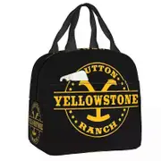 a1874 Yellowstone Dutton Ranch Insulated Lunch Tote Bag PortableBento Box School sz383