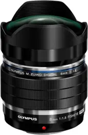 Olympus OM SYSTEM OLYMPUS M.Zuiko Digital ED 8mm F1.8 FISHEYE PRO For Micro Four