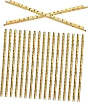 TOGEVAL Guitar Fret Wire Set Standard Frets for Diy Guitar Making Brass Material