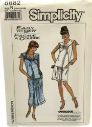 Simplicity Easy To Sew Pattern #8682 - Dress (Sizes 10, 12 & 14)