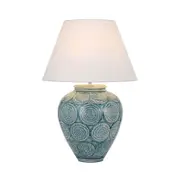 Hannah Table Lamp Ceramic/Blue - HANNAH TL-BLWH