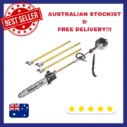 Baumr-AG 65CC Pole Chainsaw Petrol Saw Chain Tree Pruner Extendable Cutter