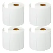 4Roll 4"x2" Lab Marking Labels 750 P/R Compatible for Zebra LP-2844 Rollo GK420D