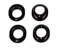 Team Associated - RC10B7 FT Aluminum Differential Height Inserts