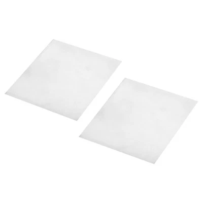 2 Pcs Pure Nickel Sheet, 99.6% Nickel Plate, 0.002"x3.94"x3.9"(0.05x100x100mm)