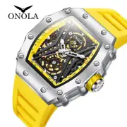 Onola Fashion Sports Automatic Mechanical Watch Men Watrproof Watch