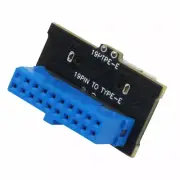Vertical USB 3.1 Front Panel Socket Key-A Type-E to USB 3.0 20Pin Header Male