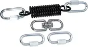 KITANDOVE 1 Set Swing Chair Spring Hammock Swing Chair Spring Swing Springs Hanging Swing Spring Swing Spring Kit Hammock Hanging Supplies Hanging Chair Spring Metal Swing Spring