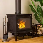 壁爐 真火燃木用取暖爐芯歐美式鑄鐵別墅用燒柴嵌入式