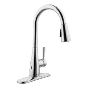 Sadira Touchless Single-Handle Pull-Down Sprayer Kitchen Faucet in Polished