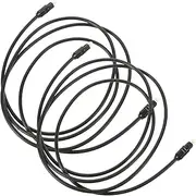 HOMSFOU 2pcs Optical Audio Cable Fiber Male to Male Cord for Tv Sound Bar Game Console High Grade Pmmc Fiber Stable Transmission Connectors