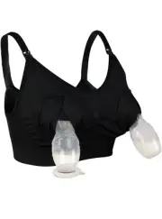 Breathable Hands Free Pumping Bra Women Breastfeeding Bralette Nursing Bra