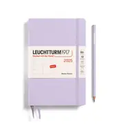 Weekly Planner 2025, Paperback Hardcover (Lilac) - B6+