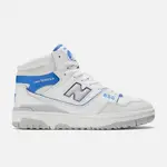 NEW BALANCE 650 NB 復古鞋 男鞋 白 藍灰 中筒 經典款 運動鞋 [YUBO] BB650RWI D楦