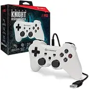 Hyperkin Brave Knight Premium Controller for PS3/ PC/Mac (White) -PlayStation 3