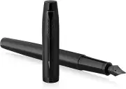Parker IM Matte Black Black Trim Fountain Pen Medium Nib