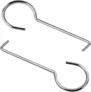 Drain Key Stainless Steel Lifting Hook for Drain Grate Daily Clean, 2 Pack