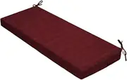 Outdoor Bench Cushion - Outdoor Swing Cushion Waterproof | Non-Slip Swing Pad, Fade Resistant Sofa Pillow, Lounger Replacement for Porch Sofa