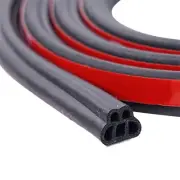 For Car Door 5/10 M L-Shape Soundproofing Seal Rubber Edge Strip Protector Tools