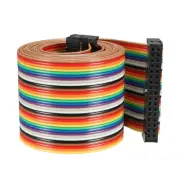 Ribbon Cable IDC Rainbow with F/F C Type, [for Displayed Projects] - 58" 64 Pins