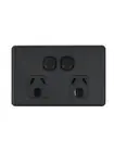 Beacon Lighting Lucci Power Ion Twin GPO in Black