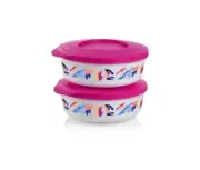 NEW Tupperware Food Storage Snack Container Ilumina Winter canister 350 ML frsh