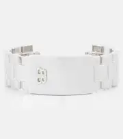 [Balenciaga] Balenciaga 24/7 cuff bracelet L silver