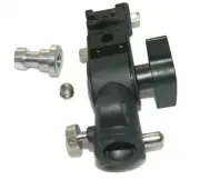 Light Stand Adapter D2 Convert to Shoe Mount 3/8 or 1/4" stud quick release 5778