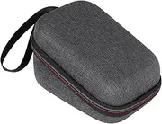 Eigell Hard Case Protective Pouch Oxford Cloth with Mesh Pocket Portable Waterproof Travel Bag for Upper Arm Pressure Monitor, gray