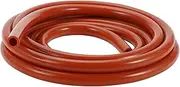 Silicone Vacuum Tubing Hose Automotive Vacuum Line High Temperature 12Ft 3/8" 10mm ID 2.5mm Thickness 1 Pcs Red