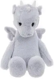 Bear & Me Draco Dragon Cloudy Grey Charlie Bears Soft Stuffed Teddy Bear 30cm Tall