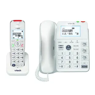 Vtech偉易達 CRL54102 TW(無線助聽子母機)(智慧增音助聽電話機)