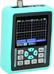 Bandwidth 120MS/S Digital Oscilloscope, Handheld Oscilloscope, 2.4'' LCD Display Portable for Single‑chip Microcomputer Testing