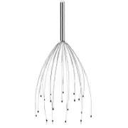 Head Massager, Scalp Massager with 20 Arm Massage Device, Relaxing Scalp Scraper, Hair Stimulation, Stress Reduction, Random Color