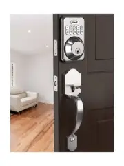 Keyless Entry Door Lock Set, Zowill Electronic Keypad Deadbolt Door Lock Set ...