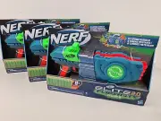 NERF Elite 2.0 Flipshots Flip-8 Blaster Ages 8+ Toy Gun Fire Fight - 3 Pack
