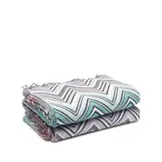 [Missoni Home] Missoni Home Zigzag Fringed Cashmere-wool Throw