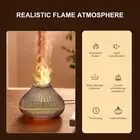 160ml Aromatherapy Diffuser Aroma Essential Oils Air Humidifier Crack Grain AU