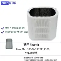 在飛比找momo購物網優惠-【PUREBURG】適用Blueair Blue Max 3