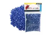 Betta Fish Blue Coloured Gravel 350g for Aquariums & Fish Tanks by Aqua One