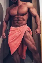 [A106] Male Model with Hunky Physique Posing for Art Photograph Glossy or Matte!