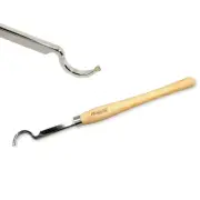 Hurricane Turning Tools, Mid-Size Carbide Tipped Curved Hollowing Tool #2, For