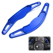 Blue Steering Wheel Paddle Shifter Extension For MINI Cooper F55 F56 F57 F54 F60 (for: Mini)