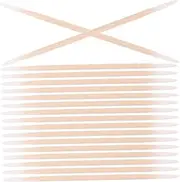 MUSISALY Set of 100 Double-ended Pointed Cotton Swabs Ideal for Makeup Skincare Detailing Gentle on Skin Wood Handle Baby Cotton Buds