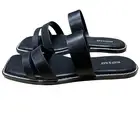 Matt & Nat Slide Sandal Womens Size US 8 UK 6 EU 39 ANZU Vegan Black New in Box