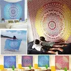 Bedspread Bohemian Yoga Mat Beach Towel Indian Mandala Tapestry Thin Blanket