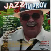 JAZZ IMPROV VOLUME 5 NUMBER 2 PHL WOODS [NEW CD] LIMITED EDITION *NO MAGAZINE*