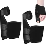 Dgayaeic Big Toe Brace | Fracture Big Toe Protector,Adjustable Foot Guards for Hammertoes, Set of 2 Hallux Valgus Corrector